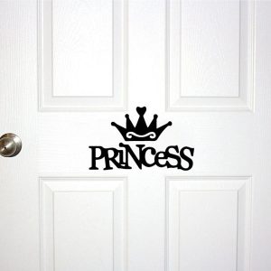 Stickers Porte Princesse